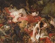 Eugene Delacroix Death of Sardanapalus china oil painting reproduction